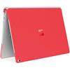 mCover Fodera Rigida/Copertura/Caso Duro di Protezione per Microsoft Surface Book Portatile (Rosso)