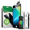 GIGA Fixxoo® Display per iPhone SE (2020) [kit di strumenti] - Vetro Retina LCD con touch screen - Set di riparazione display - Display di ricambio per iPhone con kit di attrezzi