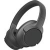 Fresh 'n Rebel Clam Fuse Cuffie Bluetooth Over Ear con Cancellazione Attiva del Rumore Ibrida, con Microfono ENC (chiamate perfette), Modalità rumore ambientale, 45h di Autonomia, Senza Fili (Nero)