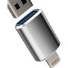 HOYULLI Adattatore Lightning a USB per iPhone 14 13 12 11 Pro Max per Apple Cavo OTG Connessione Tastiera Mouse Connettore Digitale Fotocamera USB-A Lettore Scheda per iPad Adapter Lighting Jack Connettori