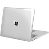 MOSISO Custodia Compatibile con Microsoft Surface Laptop Pollici Cover 7th Edition Copilot+ PC 2025 2024 Versione Display touchscreen Modello 2037, Case Rigida Plastica, Cristallino