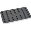 Leifheit Silikon Bügelunterlage Base per Ferro da Stiro, Grigio, 26 x 14 x 2cm