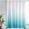 Furlinic Tenda Doccia Antimuffa 200x200 cm Tessuto Grande Impermeabile Lavabile Tende Doccia Design Poliestere con 12 Ganci Tenda Doccia Colorata Scorrevole vasca Bagno Alzavola Gradiente