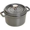 STAUB Casseruola Rotonda, Ghisa, Grigio (Grafite), 16 cm