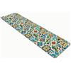Comart - Tappeto Cucina Austin - Impermeabile - Antiscivolo - Antimacchia - Lavabile in Lavatrice - Passatoia in Poliestere - per Corridoio e Cucina - Made in Italy - Piastrelle Tiles - 50x170 cm