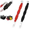 BSITSSS 2 Pezzi Electrical Connector Separator, Rosso e Nero Automotive Terminal Disconnect Puller, Strumento Separatore per Connettori Elettrici Meccanici e Appassionati