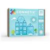 CONNETIX Piastrelle Magnetiche Brillante Pacchetto Charity Edition Teal, 20 Pezzi