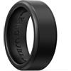 King Will Fedi nuziali in silicone per uomini e donne, interno sottile con motivo a cuore, anello di fidanzamento in gomma nero/blu/blu menta/grigio, larghezza 8 mm, spessore 2,2 mm, Z+1(69.74mm