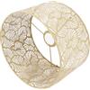 Marhynchus Paralume Moderno Stile Semplice Design Scavato Copertura della Luce Decorazione della Casa per Lampadine E14 E27 (Oro)