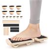TOMSHOO Tavola di Equilibrio per Caviglia in Betulla, Balance Board 136kg