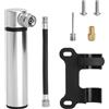XRVRILE mini pompa bici, portatile ad alta pressione da 120 PSI, pompa per bicicletta in alluminio a basso sforzo con supporto da telaio per bici da corsa, mountain bike e palloni
