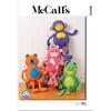 Mc Call MCCALLS Sewing Patten M8546OS Peluche Animali di Carla Reiss OS (taglia unica)