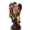 DRW Figura Arcangelo con armatura Resina dipinta a mano 13 cm (Miguel)