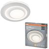 OSRAM ORBIS SPIRAL plafoniera LED, bianco, 30W, 3000lm, diametro 400mm, distribuzione della luce molto omogenea, luce diretta e indiretta, modulo LED integrato, lunga durata, 3000K