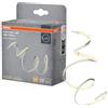 OSRAM FLEX COB Strisce COB decorative con luce bianca calda e attacco USB di tipo C, 830 bianco caldo, non dimmerabile, giallo, silicone, 1,5m, sorgenti luminose non sostituibili