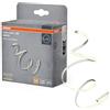 OSRAM Striscia LED FLEX COB 1,5M, gialla, 8W, 600lm, luce bianca calda 3000K, tecnologia COB, distribuzione omogenea della luce, lunga durata, facile da installare, per interni, IP20