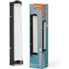 LEDVANCE da specchio/applique LED ORBIS Tube, nera, vetro con effetto bolle, 9W, 820lm, dimmerabile, 3000/4000K, diametro 40cm, protezione IP44 contro corpi estranei/spruzzi d'acqua