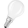 OSRAM Lampada LED mini candela Classic P40 Filament, 2,5W, E14, opaca, mini candela, vetro opaco, per lampada da tavolo, lampada da soffitto, illuminazione dello specchio,