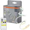 OSRAM Striscia LED FLEX COB 1,5M TW RC, gialla, 14W, 500lm, luce bianca regolabile, tecnologia COB, distribuzione omogenea della luce, con telecomando, lunga durata, facile da installare, IP20