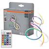 OSRAM Striscia LED NEON FLEX 2M, bianca, 4,7W, 45lm, controllo del colore RGB, distribuzione omogenea della luce, porta USB, lunga durata, facile da installare, per interni, IP20