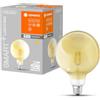 LEDVANCE Lampada LED Wi-Fi Gold da 6 W, 2400 K, E27, 125 mm x 178 mm, lampadina a intensità globale controllabile tramite app e assistente vocale