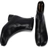 Cuctos Tabi Boots Split Toe Stivaletti per le Donne Giapponesi Ninja Scarpe Tacco Basso Tacco Blocco Stivaletti Stivali in Pelle Artificiale, nero, 42 EU
