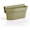 Fioriera da Balcone per Ringhiera 50X21H23 Rise Up Euro3plast, ROSMARINO
