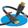 sonero PHC011-020 Premium Certificato cavo HDMI ad alta velocità con Ethernet, Connettori Placcati Oro (4 K UltraHD, 3d Full HD, 18 Gbps Full Band, HDR High Dynamic Range), Cavo HDMI con Intrecci