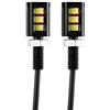 Qiilu Madezz License Plate Light Luci Targa Led Moto Luci Targa Led Moto Luce Targa, 2x 12v 3led Lampada Universale Per Targa Per Motocicletta(Bianca) Adatto Per Number Plate Lights-car number plate ligh