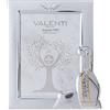 VALENTI & CO. Valenti&Co - Cornice Portafoto in Argento cm 13x18. Perfetta Come Idea Regalo per ricorrenza Come Cresima nella Famiglia di Amici o parenti