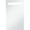 vidaXL Specchio da parete per bagno con LED 60x100 cm