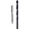 QUARKZMAN Set di Maschio Filettatura Metrica Punte Trapano, Maschio Filettatura M10 x 1.25 Punte Trapano Acciaio Rapido Rivestito Ossido Nero 8.8mm, Kit di Attrezzi Riparazione Filettature