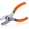 SPEEDWOX Pinze per giunti scorrevoli, 15,2 cm, pinza per giunti scorrevoli, ganasce seghettate a 3 zone per la massima presa sui materiali, manico antiscivolo, design con blocco a canale