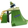 TEENAGE MUTANT NINJA TMNT Tortugas Ninja Adolescente Mutante | TMNT Mini Parco Skate TMNT Mutant Mayhem Turtle Madness | Tortugas Ninja Leonardo | Giochi e Regali per Bambini dai 3 Anni in Su