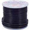 BENECREAT 17m 3mm Filo di Alluminio Filo Metallico per Fabbricazione Artigianale Filo di Perline in Alluminio Calibro 9 Nero