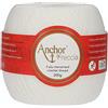 Anchor - Filato da uncinetto Freccia, da 200 g, per uncinetti n° 20, colore: 7901 bianco