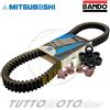 Mitsuboshi - Bando Kit Cinghia Trasmissione SUZUKI AN Burgman 400 2003 2004 2005 2006 Rulli Cursori