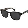 David Beckham DB 1221/S 807/IR | Occhiali da Sole Graduati o Non Graduati | Prova Online | Plastica | Panthos | Nero | Adrialenti