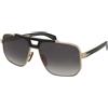 David Beckham DB 7157/S RHL/9O | Occhiali da Sole Graduati o Non Graduati | Metallo, Plastica | Quadrati | Nero, Oro | Adrialenti
