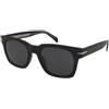 David Beckham DB 7160/S 807/IR | Occhiali da Sole Graduati o Non Graduati | Prova Online | Plastica | Quadrati | Nero | Adrialenti