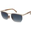 David Beckham DB 1225/S 0NR/84 | Occhiali da Sole Graduati o Non Graduati | Metallo | Browline | Oro | Adrialenti