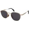 David Beckham DB 1228/S RHL/2K | Occhiali da Sole Graduati o Non Graduati | Metallo | Tondi | Oro | Adrialenti