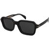 David Beckham DB 7147/S 807/IR | Occhiali da Sole Graduati o Non Graduati | Plastica | Quadrati | Nero | Adrialenti