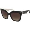 Carrera Carrera 3086/S 80S/HA | Occhiali da Sole Graduati o Non Graduati | Prova Online | Plastica | Cat Eye | Nero | Adrialenti
