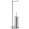 Gedy ARTU Colonna del Piede, Acciaio Inossidabile, Cromo, 17 x 16 x 65,5