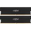 CRUCIAL DDR5 32GB KIT 2x16GB PC 6400 Crucial PRO Overclocking Edition CP2K16G64C38U5B sc