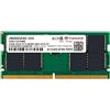 TRANSCEND JETRAM DDR5 4800 32GB SO-DIMM MOD. JM4800ASE-32G EAN 0760557844686