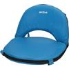 AKTIVE Sedile pieghevole multiuso blu, 41x40x33 cm, schienale regolabile in 6 posizioni, design compatto, spallacci per il trasporto, tessuto in poliestere, spiaggia, campeggio ed eventi (63127)
