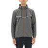 JEEP O102620-G419 XP GIACCA TECH SWEAT CON CAPPUCCIO E TASCA FRONTALE JX22A Uomo Dark Grey Mel/Black S