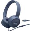 JBL Tune 520C USB-C, cavo, parlato/musica, 10 - 40000 Hz, 150 g, cuffie, blu